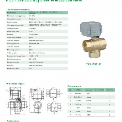 3 way stainless steel motorized ball valve 12v 24v water shut off,mini auto control water system,wat