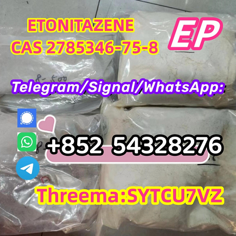 Factory sales CAS 2785346-75-8       ETONITAZENE  WhatsApp:+852 54328276