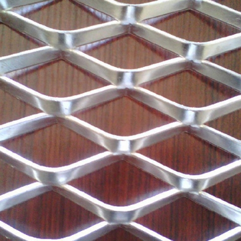 Diamond Expanded Metal Mesh Screen