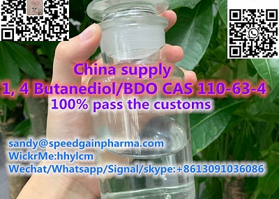 China supply 1, 4 Butanediol/BDO CAS 110-63-4,whatsapp:+8613091036086