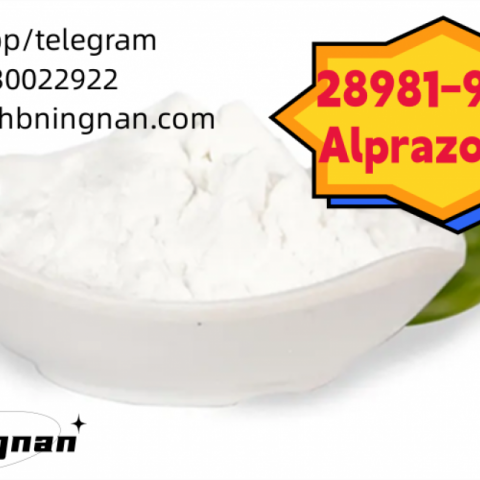 cas 28981-97-7  Alprazolam superior quality Pharmaceutical intermediate