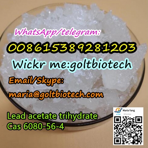 Lead acetate trihydrate Cas 6080-56-4 for sale best price WhatsApp:+8615389281203