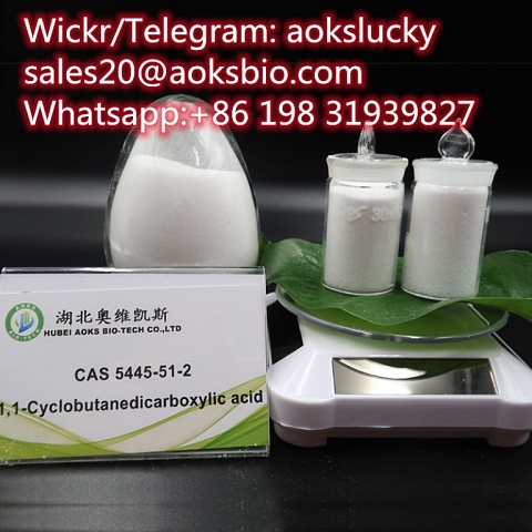 Supply 1, 1-Cyclobutanedicarboxylic Acid CAS 5445-51-2 High Purity Powder China Supplier Raw Materia