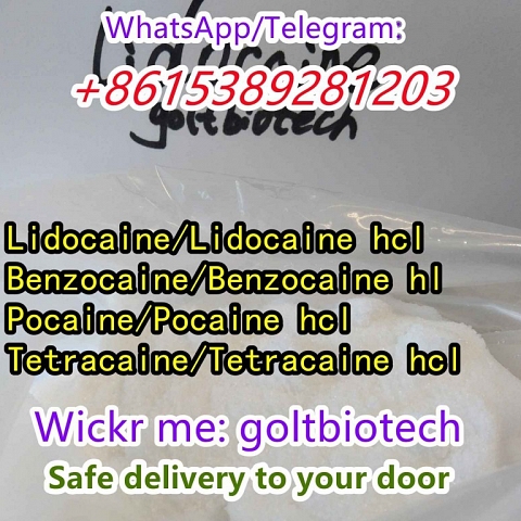 Lidocaine Benzocaine procaine Tetracaine base buy hydrochloride hcl WAPP: +8615389281203