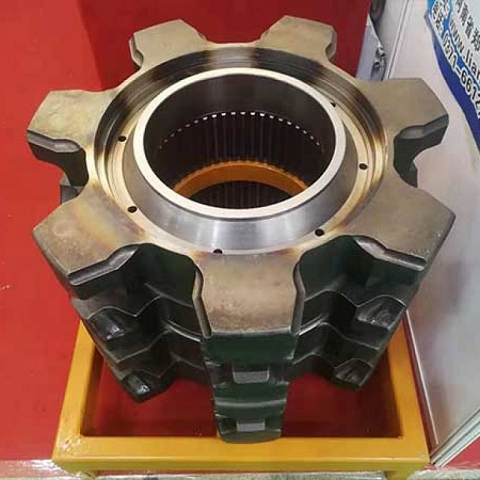 Customized Steel Alloy Hot Forging Sprocket Wheel for Scraper Conveyor