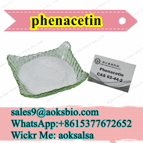 Phenacetin powder cas 62-44-2,phenacetin supplier,phenacetin best price sales9@aoksbio.com