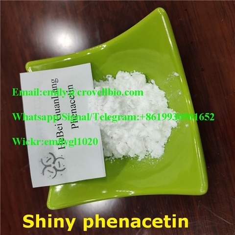 manufacturer supply phenacetin / shiny phenacetin / phenacetin powder at china factory price +861993