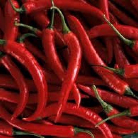 Long Red Hot Cayene Peppers available