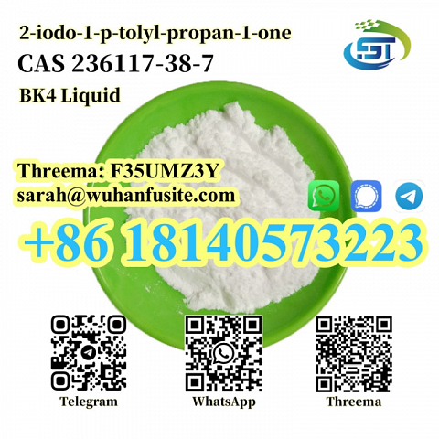 Hot Selling BK4 Powder CAS 236117-38-7 2-iodo-1-p-tolylpropan-1-one with 100% Safe and Fast Delivery