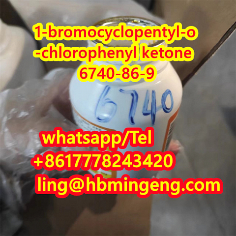 CAS 6740-86-9 High Quality Hot Selling 1-bromocyclopentyl-o-chlorophenyl ketone