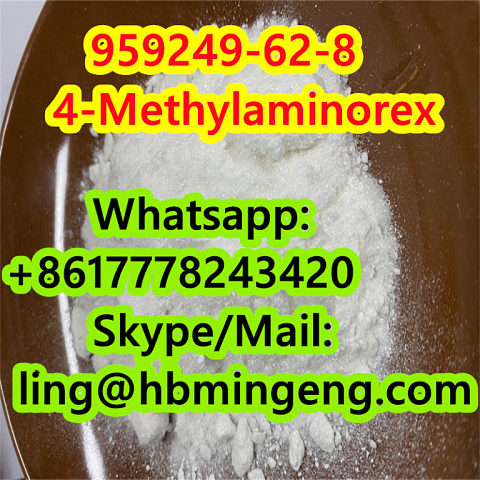 CAS 959249-62-8 4-methylaminorex 4-MAR,4-MAX  Made in China