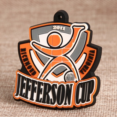 Custom PVC Patches | Jefferson Cup PVC Patches | GS-JJ.com ™ | Cheap