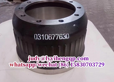 0310677630  BPW High Quality   0310667290 BPW truck parts brake drums supplier 008615830703729