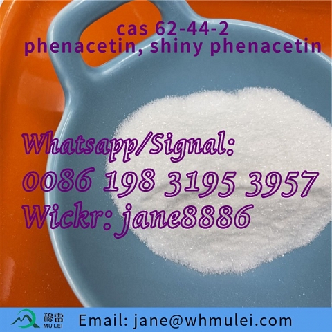 China Cheapest  with 99% Purity Fenacetin/Phenacetina Shiny Powder 62 44 2 from china manufacturer