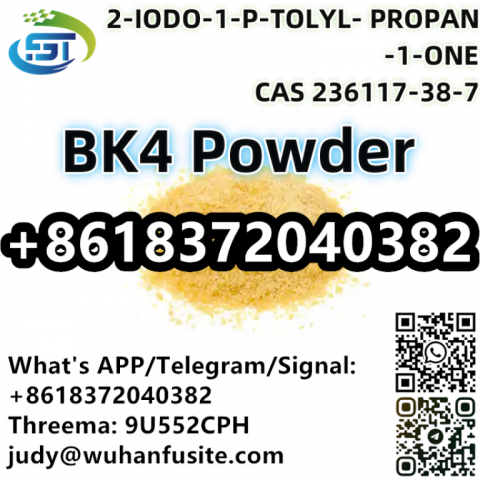 CAS 236117-38-7 2-IODO-1-P-TOLYL- PROPAN-1-ONE Bk4 Crystal Powder