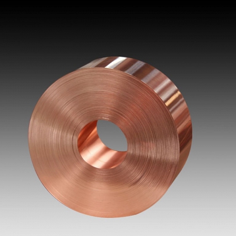 Copper strip for flexible soft connection