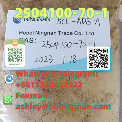 cas 2504100-70-1 5CL-ADB-A superior quality Pharmaceutical intermediate