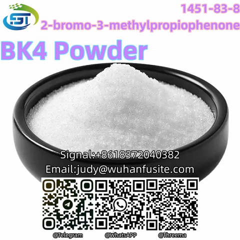 Fast Delivery Bk4 Crystal Powder 2-bromo-3-methylpropiophenone CAS 1451-83-8 with High Purity