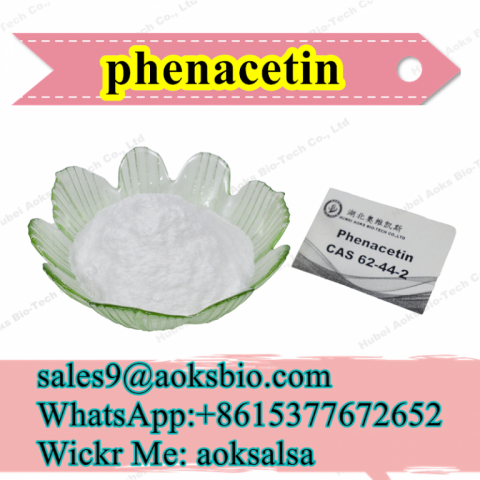 Phenacetin powder cas 62-44-2,phenacetin supplier,phenacetin best price sales9@aoksbio.com