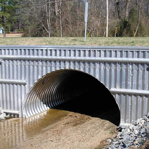 Corrugated Steel Pipe Headwalls