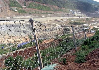 Passive Rockfall Barrier System