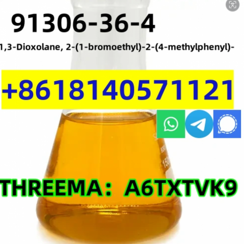 CAS 91306-36-4 Chemical Raw Material 2-(1-bromoethyl)-2-(p-tolyl)-1,3-dioxolane Yellow