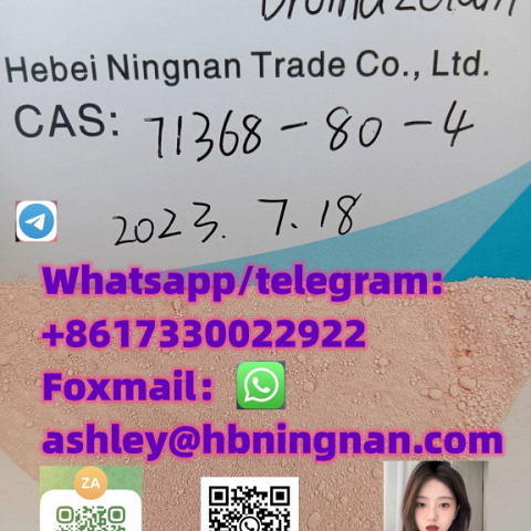 cas   71368-80-4 Bromazolam superior quality Pharmaceutical intermediate