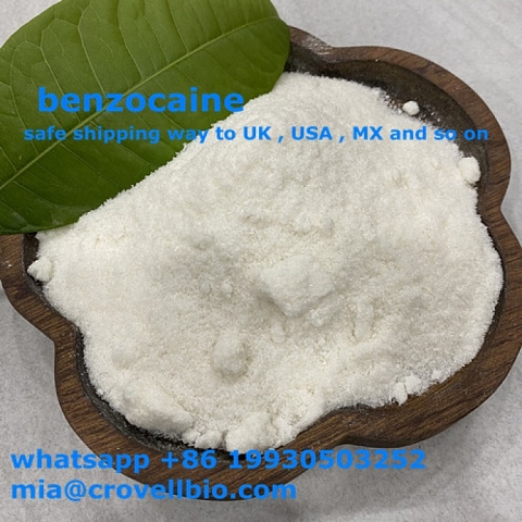 Benzocaine CAS 94-09-7 manufacturer in China ( whatsapp +86 1993050325232322