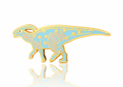 Parasaurolophus Dinosaur Pins