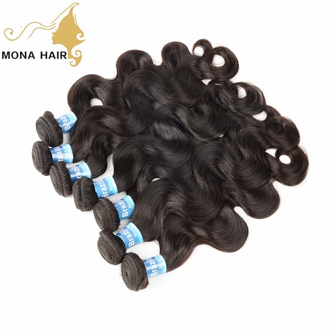 virgin human hair extensions