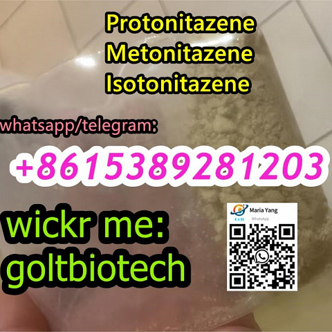 Strong Protonitazene price Metonitazene powder China provider Wickr:goltbiotech