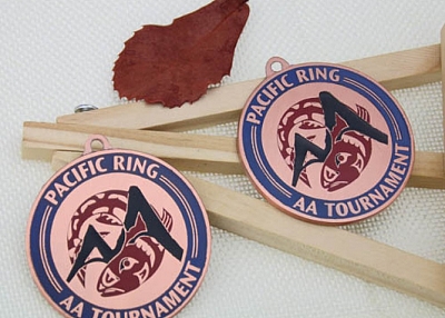 Pacific Ring AA Tournament Custom medals