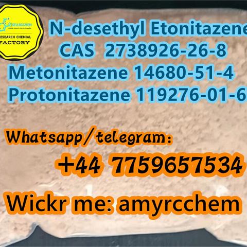 opioids N-desethyl Etonitazene Cas 2738926-26-8 buy Protonitazene Metonitazene 