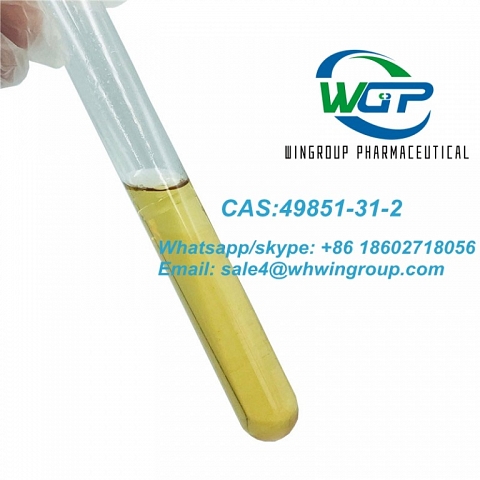 China Factory Supply Liquid 2-Bromo-1-Phenyl-Pentan-1-One CAS 49851-31-2 with High Quality