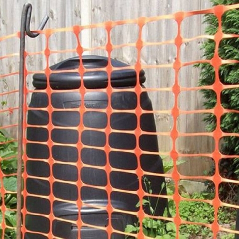 High Visible Orange Barrier Safety Temporary Fence