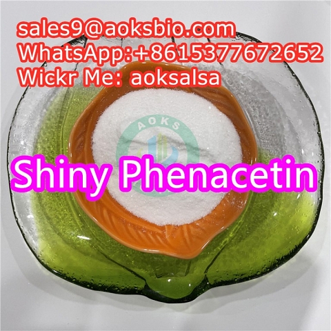 Shiny phenacetin powder cas 62-44-2 phenacetin China supplier best price