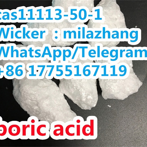 Chemicals Product CAS 11113-50-1 Flakes Boric Acid/Boric Acid Chunks