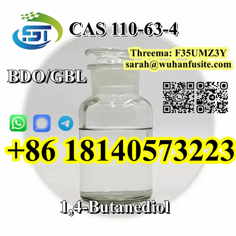 100% Safe Delivery CAS 110-64-5 BDO Liquid 2-Butene-1,4-diol C4H8O2 in Stock