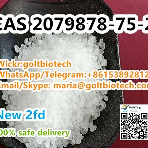 New 2 fdck crystal Cas 2079878-75-2 supplier 100% safe delivery Wickr:goltbiotech