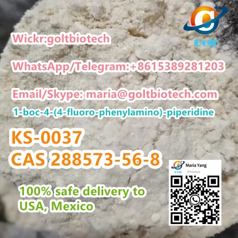 CAS 288573-56-8 China 1-boc-4-(4-fluoro-phenylamino)-piperidine Wickr:goltbiotech