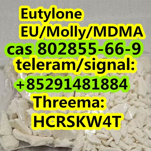 hot selling Eutylone/EU/Molly/MDMA cas 802855-66-9 in stock