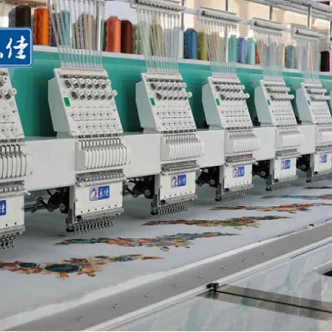 LJ-1212 High Speed 12 Heads Computer Embroidery Machine