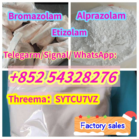 high quality CAS 71368-80-4 Bromazolam WhatsApp:+852 54328276