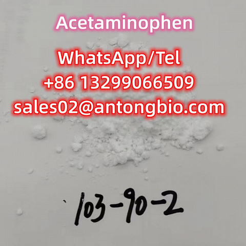 Acetaminophen CAS 103-90-2 C8H9NO2