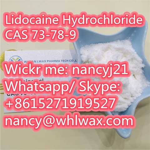 Best Price Local Anesthetic Powder Lidocaine Hydrochloride CAS 73-78-9