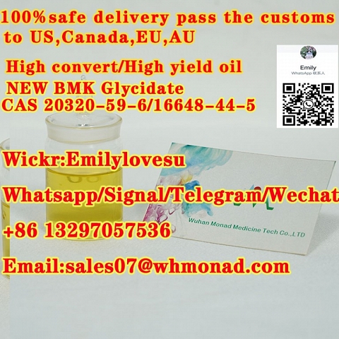 High convert oil NEW BMK Glycidate CAS 20320-59-6/16648-44-5/5413-05-8