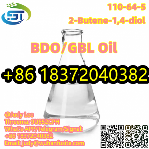 Top Grade BDO/GBL Colorless Oily Liquid 2-Butene-1,4-diol CAS 110-64-5