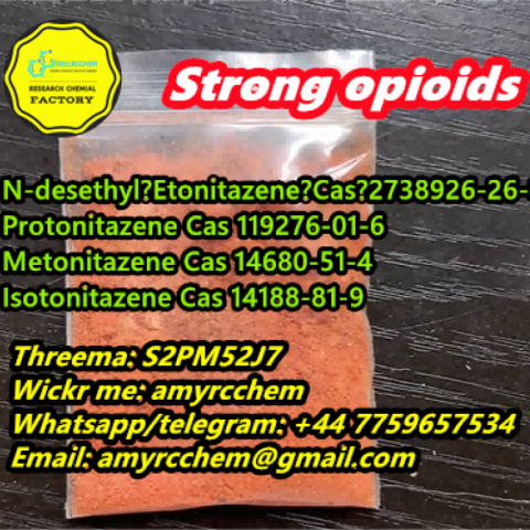 buy N-desethyl Etonitazene Cas 2738926-26-8 Protonitazene Cas 119276-01-6 Metonitazene