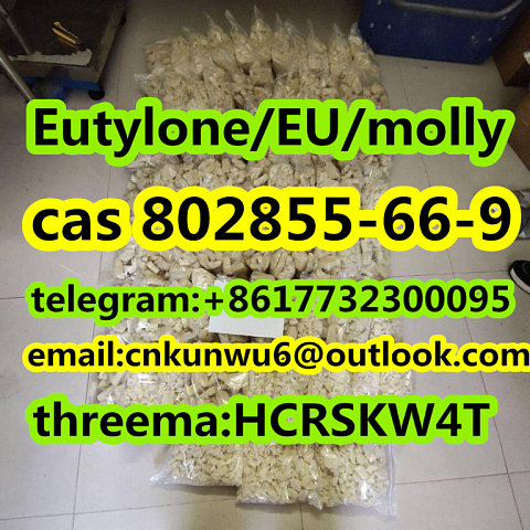 hot selling Eutylone/EU/molly cas 802855-66-9 in stock