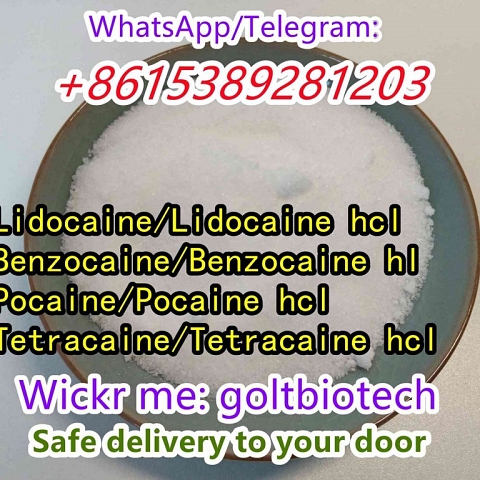 Lidocaine Benzocaine procaine Tetracaine base buy hydrochloride hcl WAPP: +8615389281203